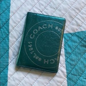 Coach Passport Holder / Cover